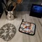 Edge Collections - 7.5" x 7.5" - Multicolor - Cavalier Spaniel Kitchen Heat Resistant Pot Holders - 1 Pair